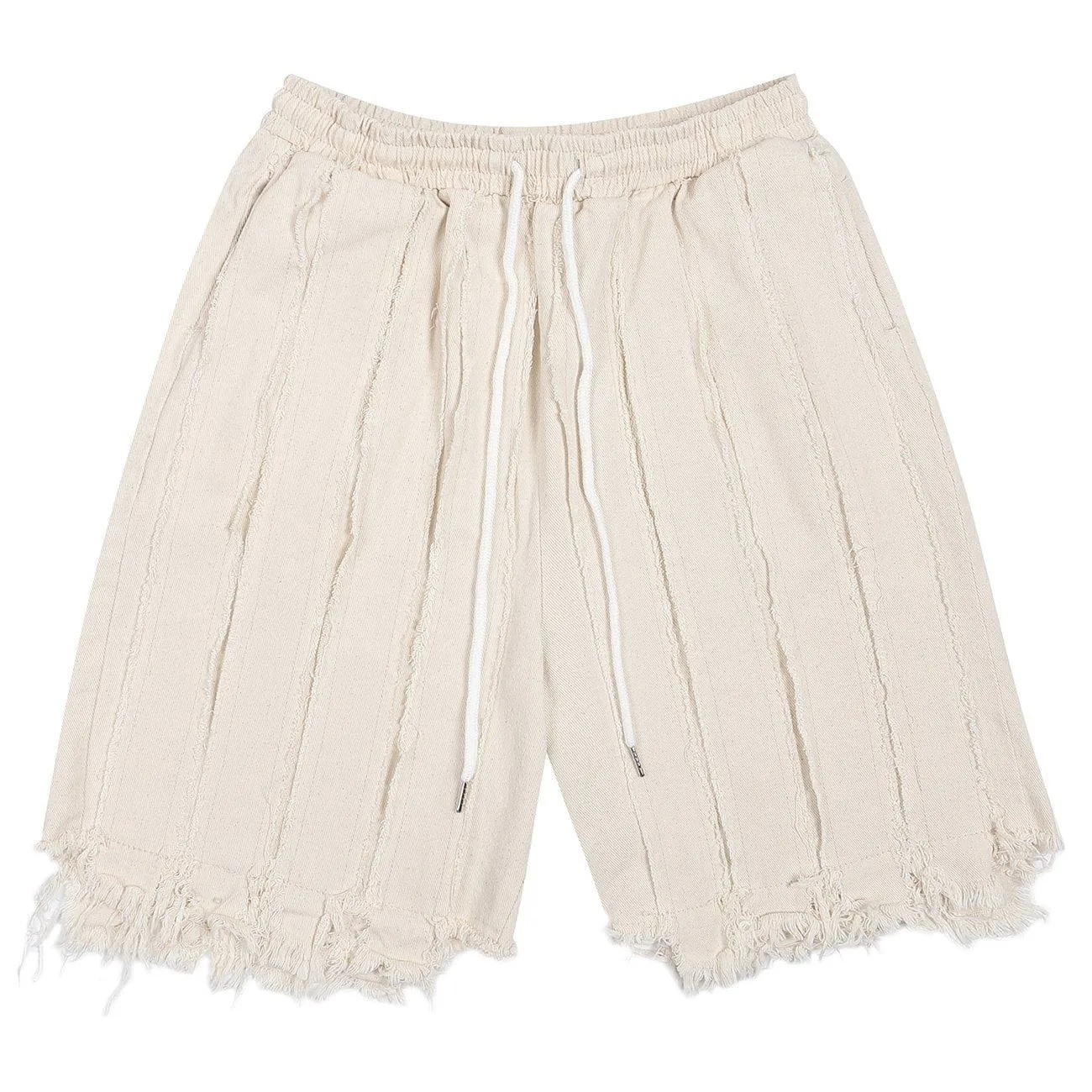 1984® - Fringed Drawstring Shorts