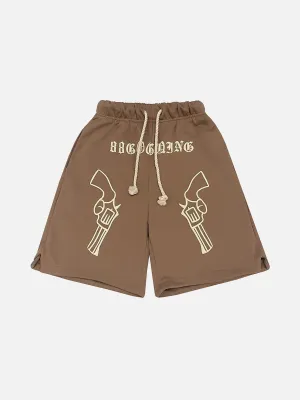 1984® - Pistol Print Drawstring Shorts