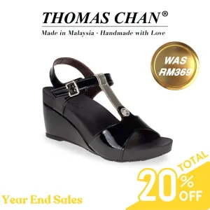 [20% off at cart] T-Strap Slingback Wedges