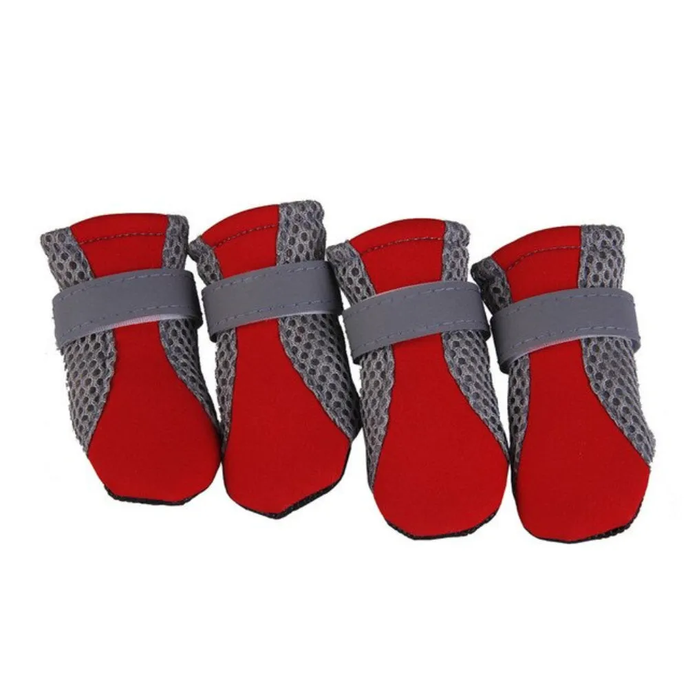 4 Pieces Pet Dog Shoes