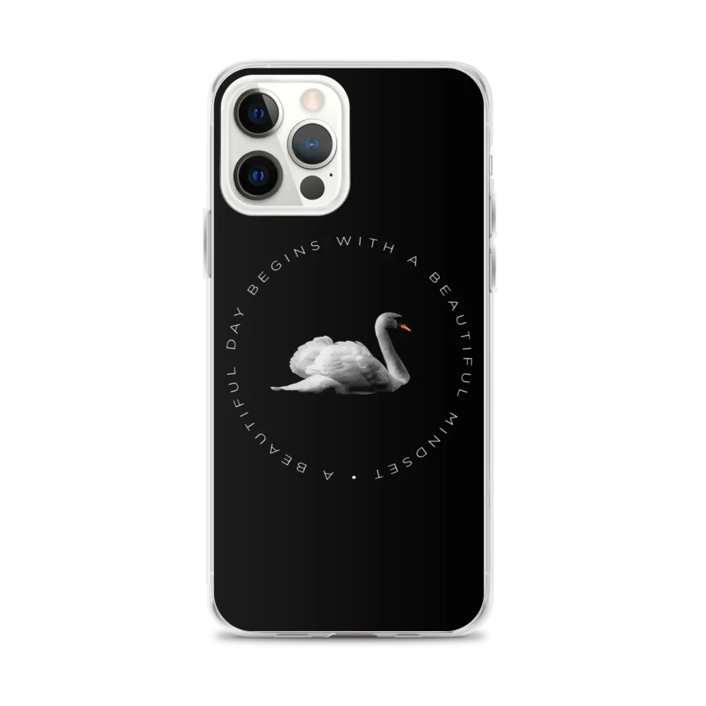 a Beautiful day begins with a beautiful mindset iPhone Case