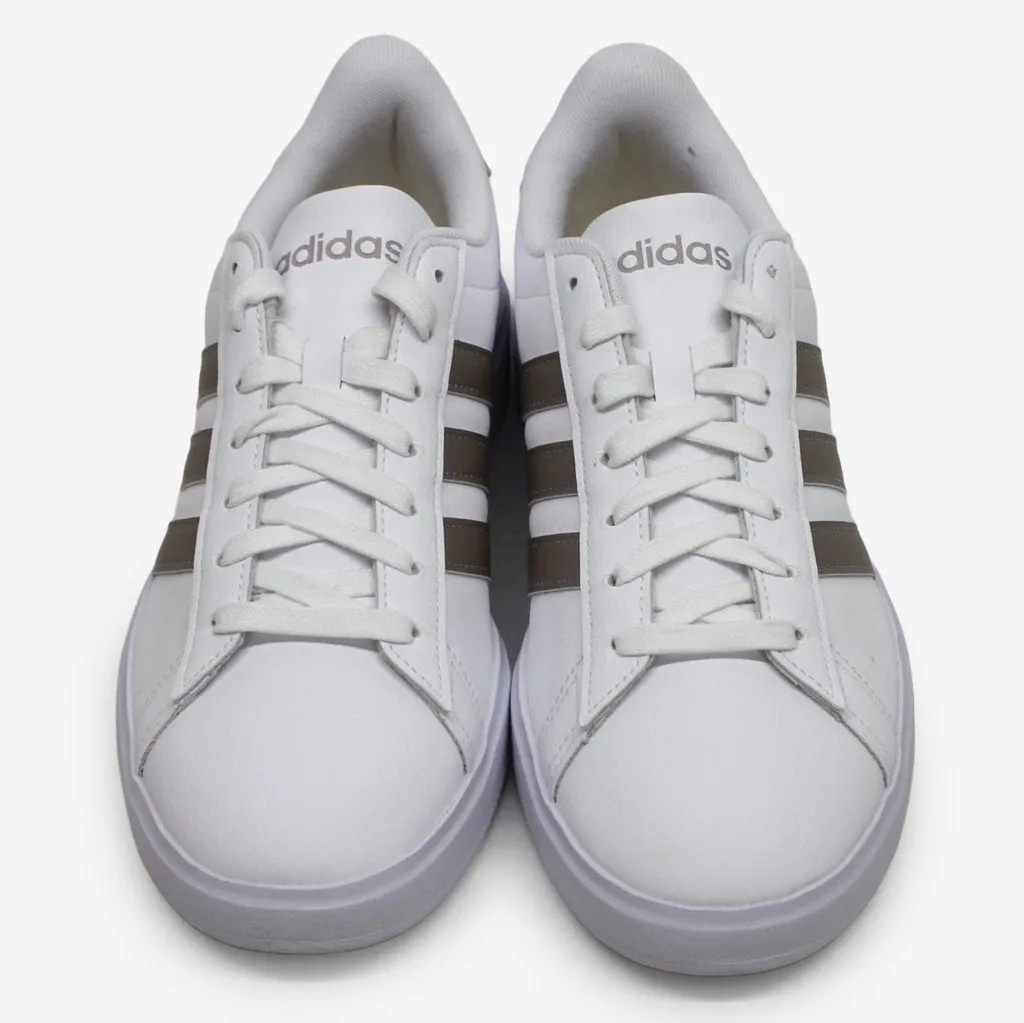 Adidas Grand Court 2.0 GW9215 Womens Synthetic Leather Trainers - UK 7