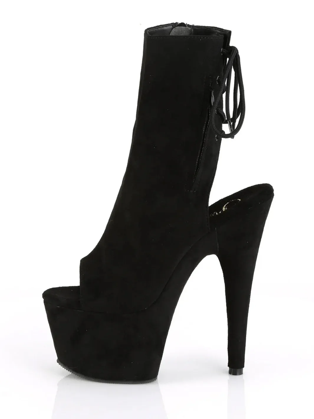 ADORE-1018FS - BLACK FAUX SUEDE ✰ PRE ORDER ✰