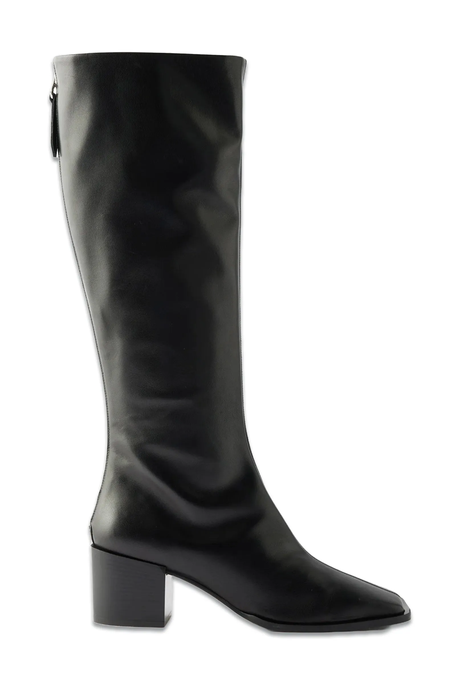 Aito Leather Knee-high Heeled Boots