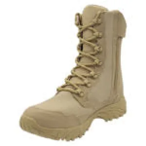 ALTAI™ 8″ Tan Zip Up Combat Boots (Model: MFM100-Z)