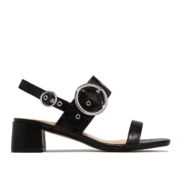 Amozae Around-The-Ankle Adjustable Buckle Closure Sandals