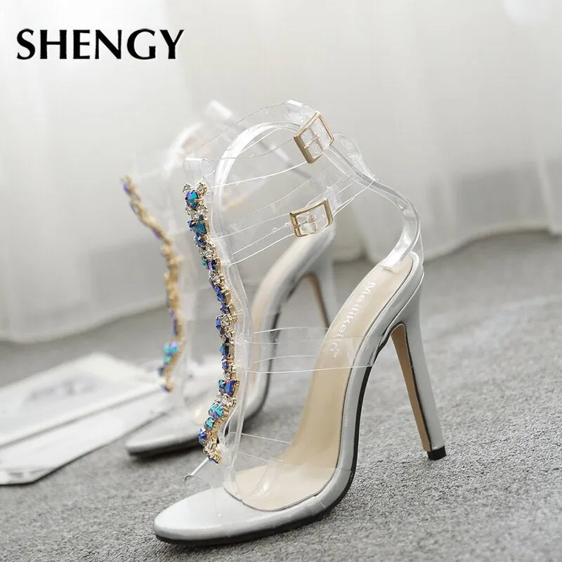 Amozae-Back to College 2024 Women High Heel Shoes Butterfly Celebrity Wearing Thin Heel Ladies Leather Shoes Business Pointed Toe Pumps Shoes Offic