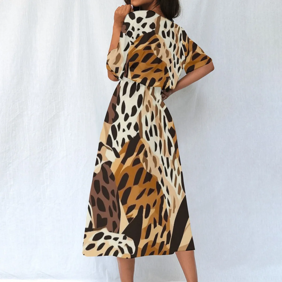 Animal Print Dress