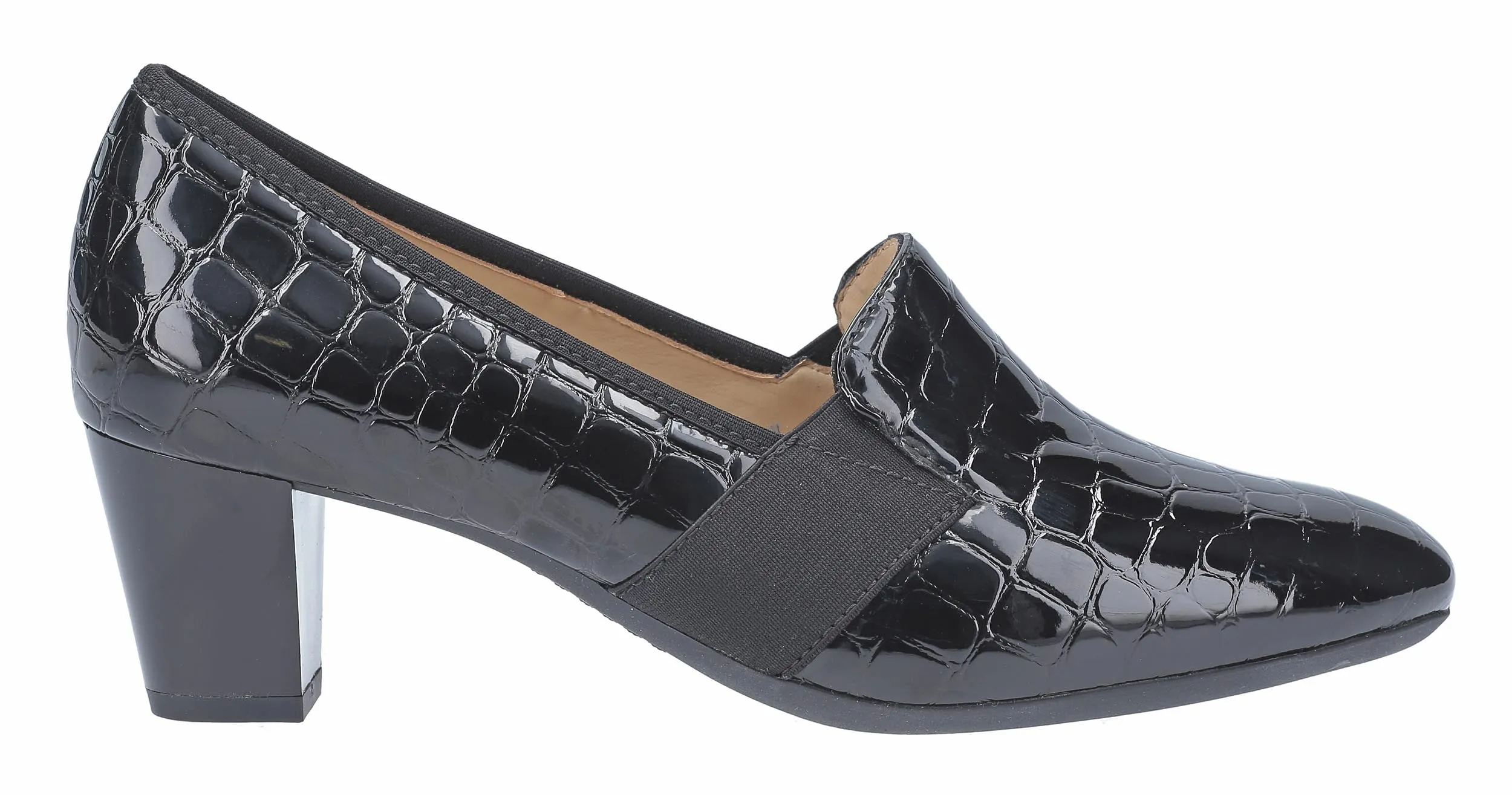 Ara Verona 12-18004-07 Womens Slip On Wide Fit Court Shoe