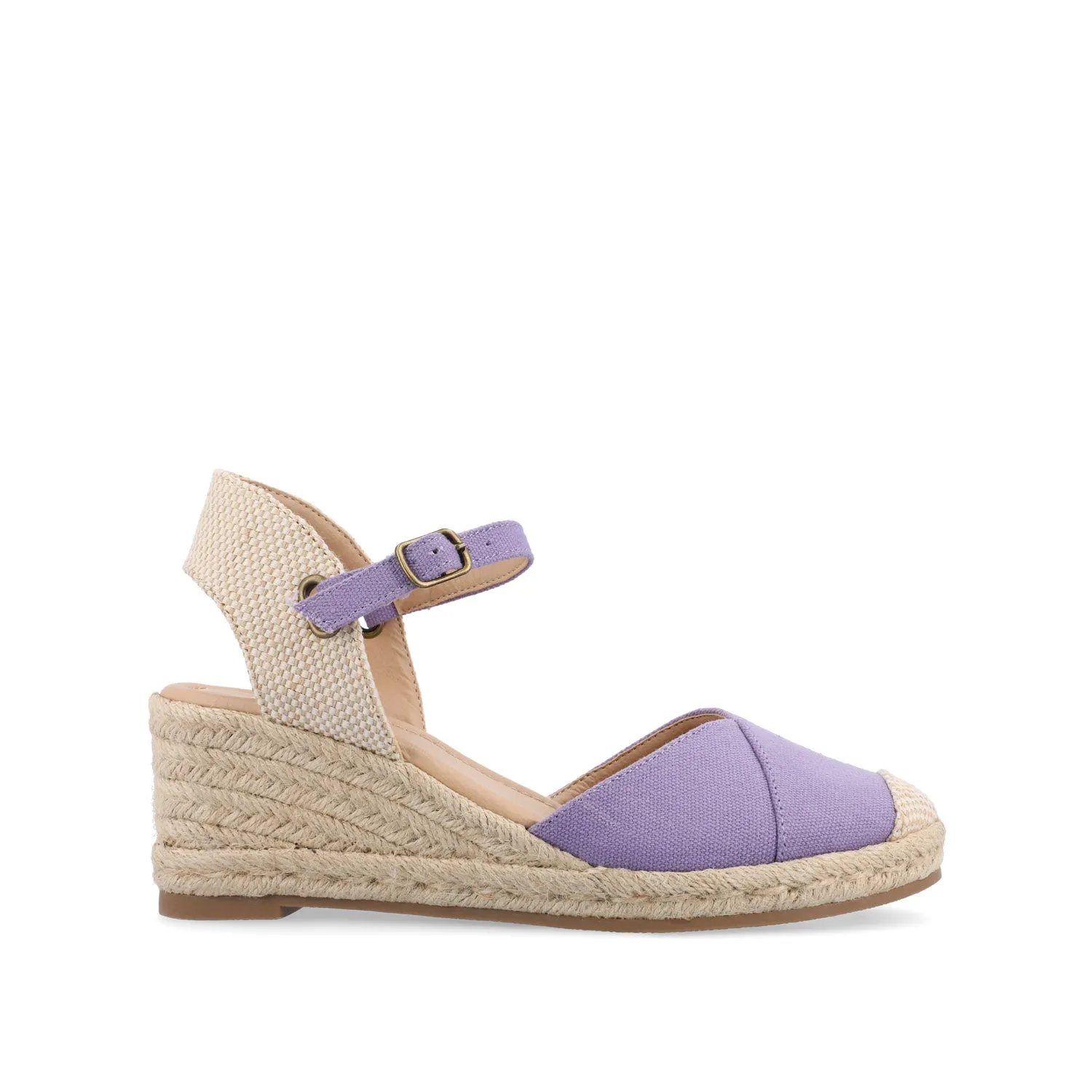 ASHLYN ESPADRILLE WEDGE SANDALS IN CANVAS