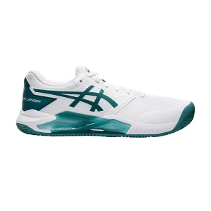 Asics Gel-Challenger 13 Clay Mens Tennis Shoes - White/Velvet Pine