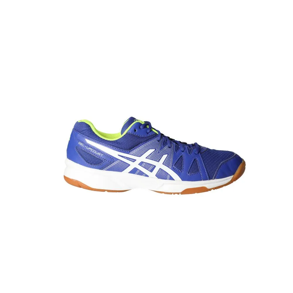 Asics Gelupcourt Gs Tennis Sport Shoes Fabric Blue Colour For Kids