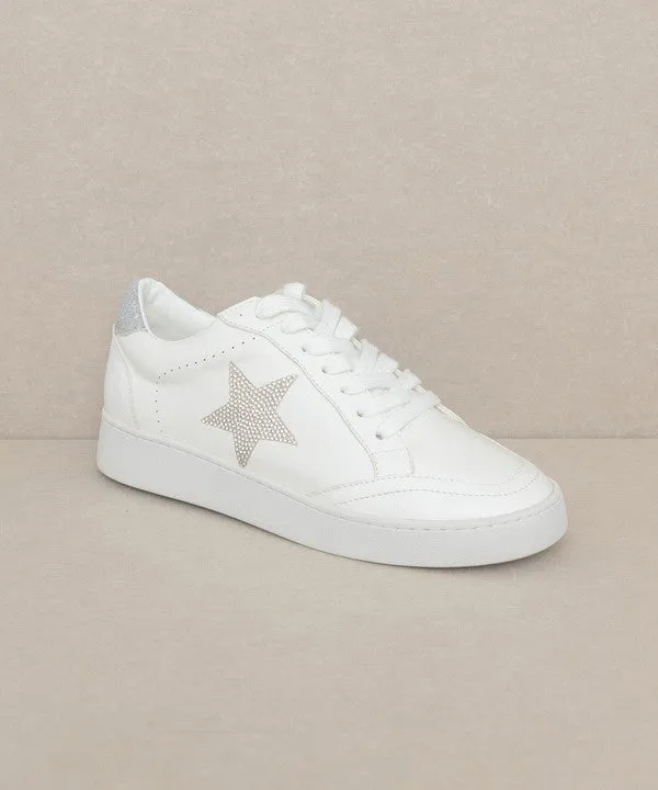 AUTUMN - Classic White Star Sneakers