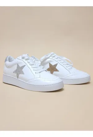 AUTUMN - Classic White Star Sneakers