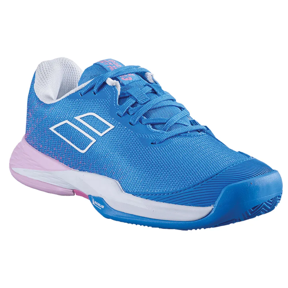 Babolat Jet Mach 3 All Court Tennis Shoes (Girls) - French Blue