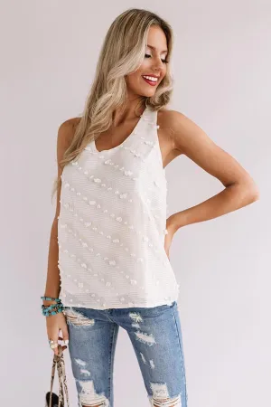 Beach Refresh Shift Tank In Cream