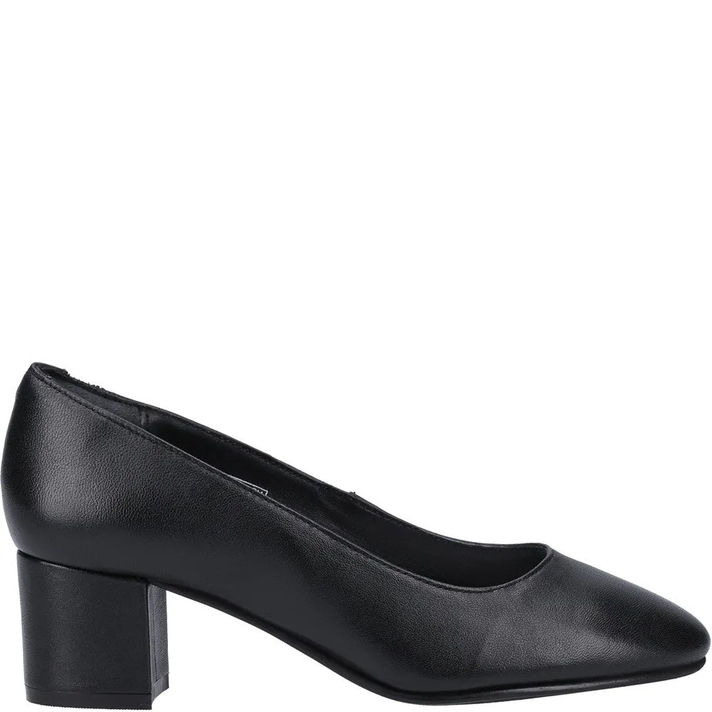 Black Anna Wide Patent Shoes