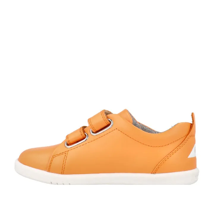 Bobux Iwalk Grass Court Apricot Crush Leather Trainer 640509