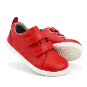 Bobux - Iwalk Grass Court Sneaker Red