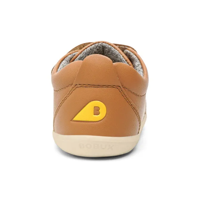 Bobux Step Up Grass Court Trainer 728949 Caramel Tan