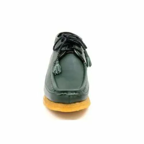 British Walkers Knicks Men's Green Leather