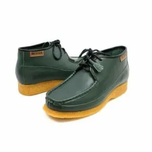 British Walkers Knicks Men's Green Leather