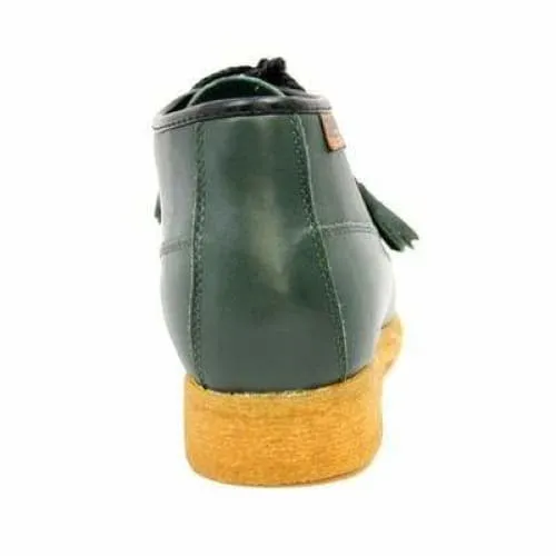 British Walkers Knicks Men's Green Leather