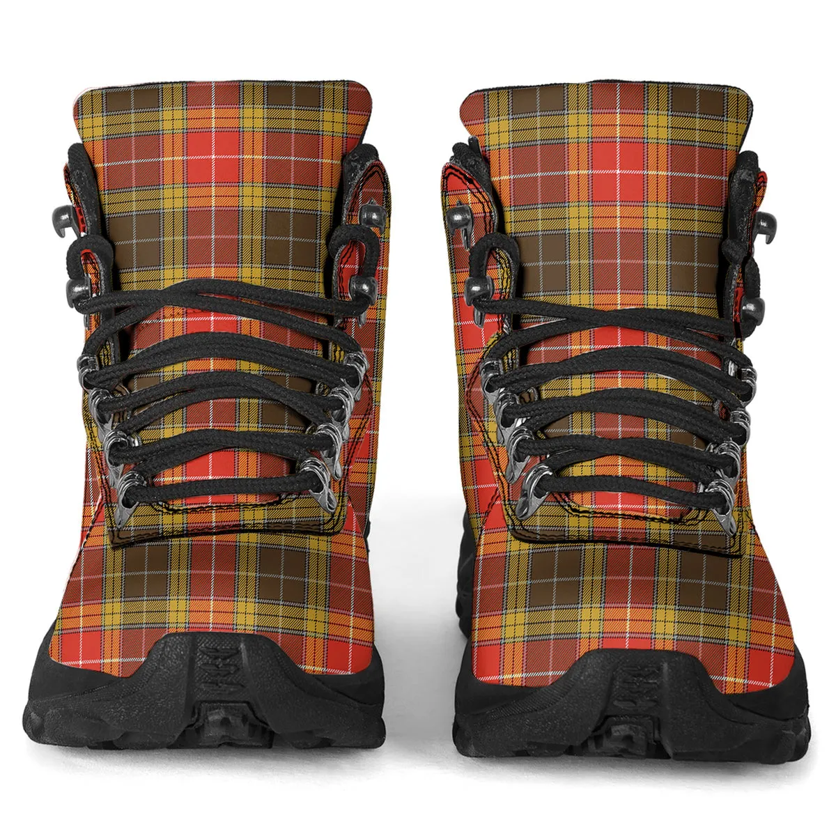 Buchanan Old Set Weathered Tartan Alpine Boots