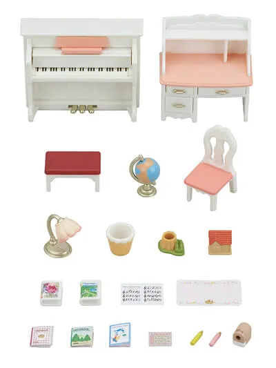 Calico Critters - Piano & Desk Set