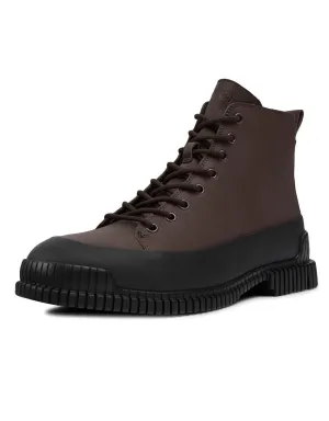 Camper Pix lace-up boots, dark brown