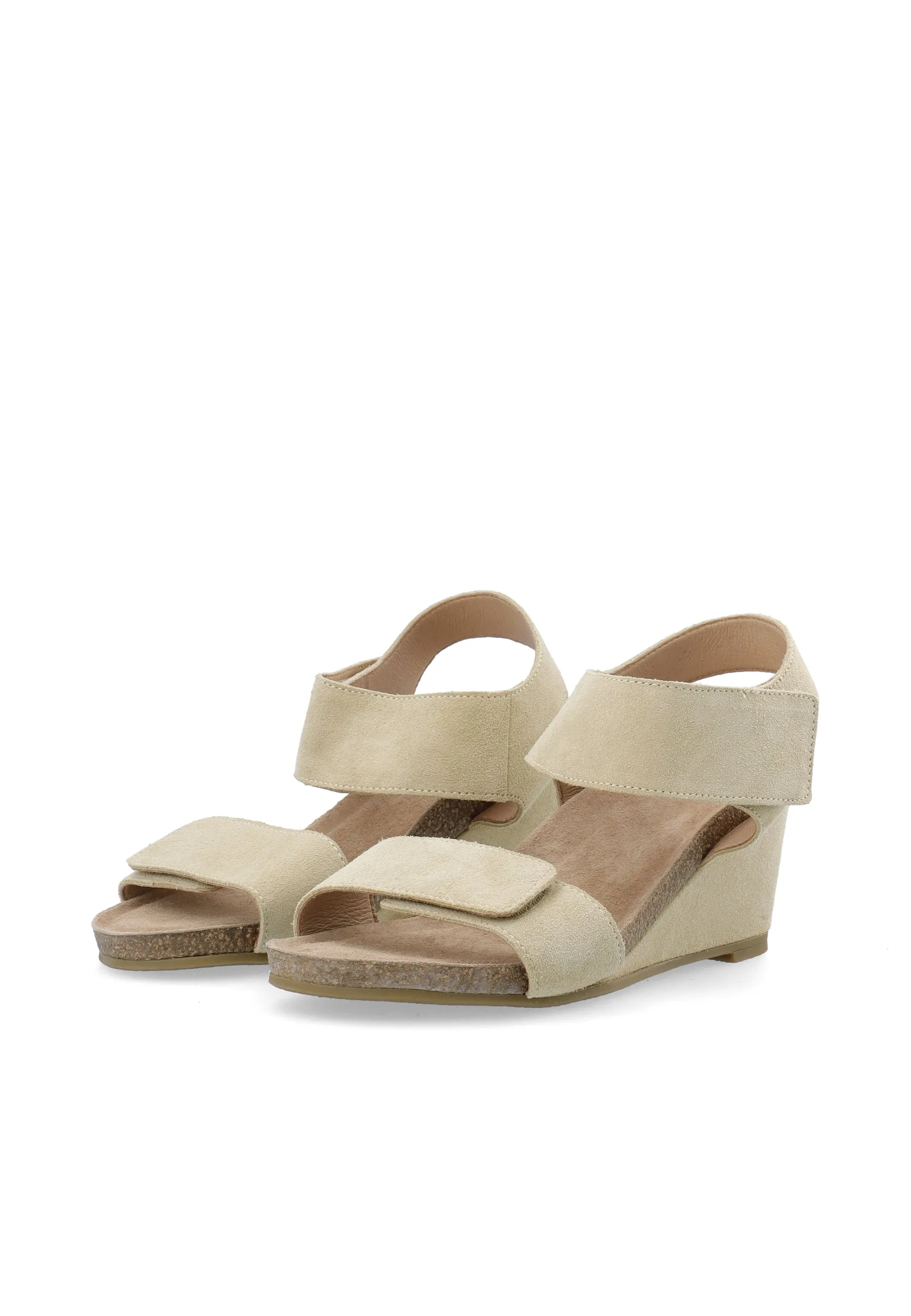 CASALBERTA Velcro Sandal Suede