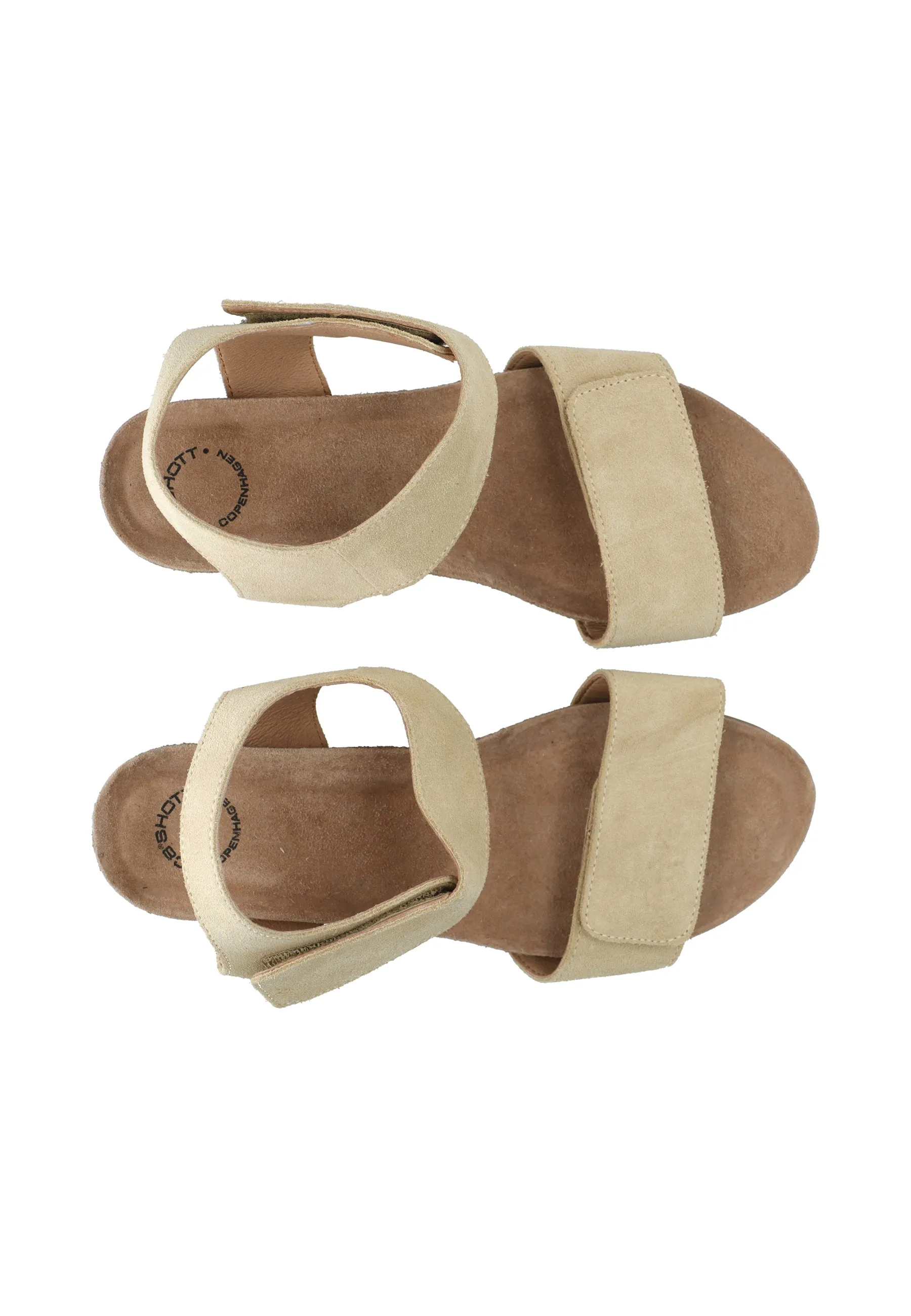 CASALBERTA Velcro Sandal Suede