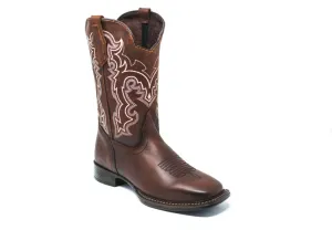 'CEBU' Men's 12" Pradera Western Square Toe - Chocolate