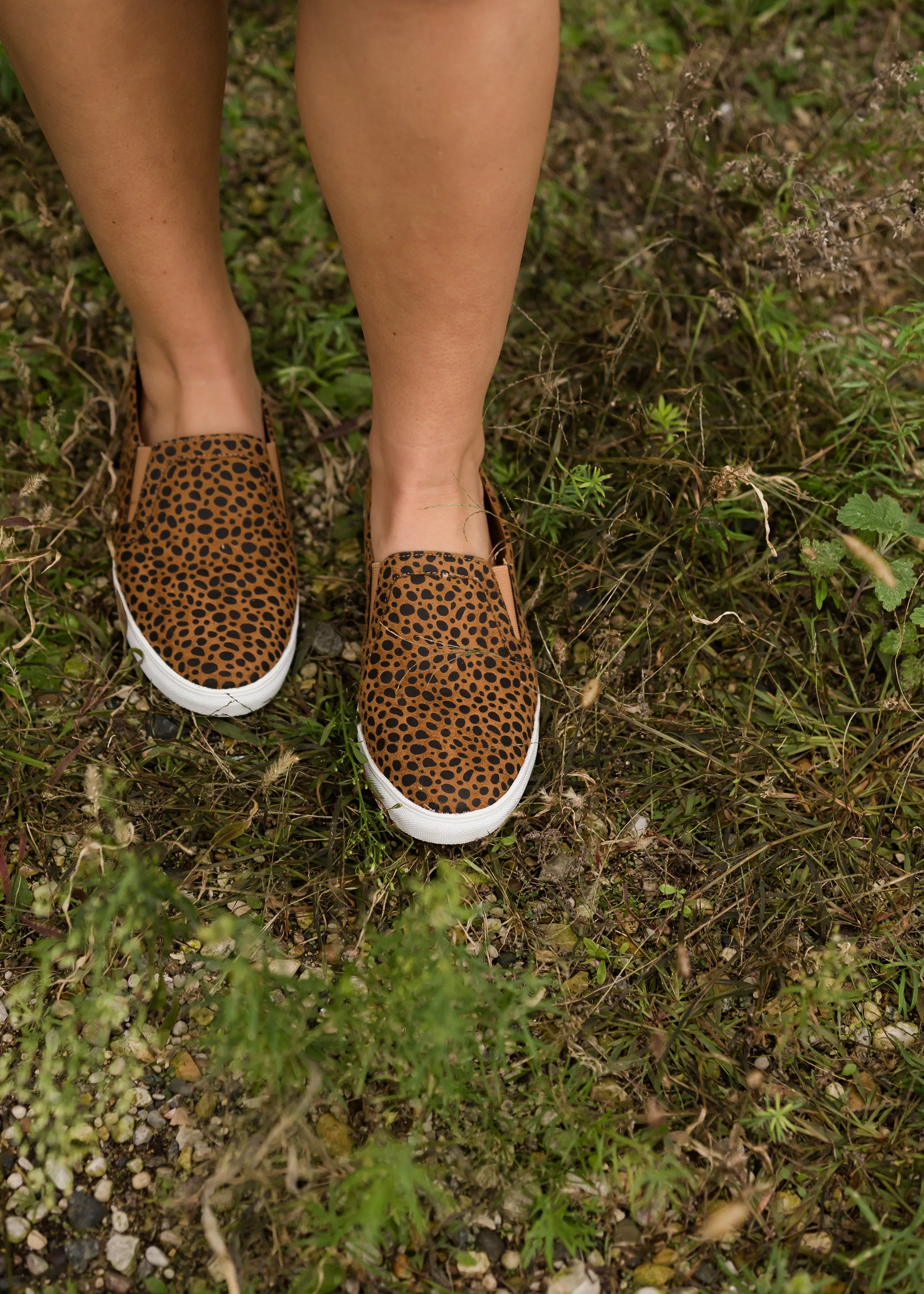 Cheetah Print Tennis Shoes - FINAL SALE