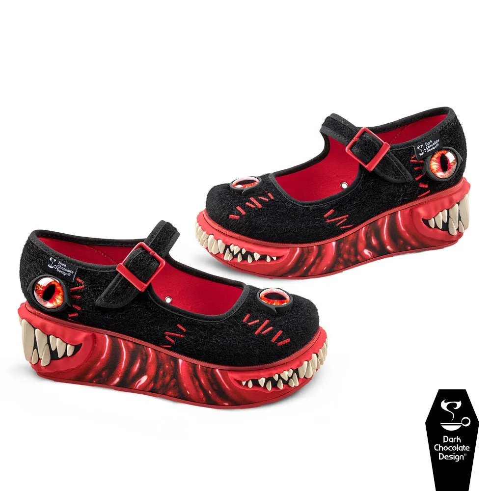 Chocolaticas® NIGHTMARE Women's Mary Jane Platform