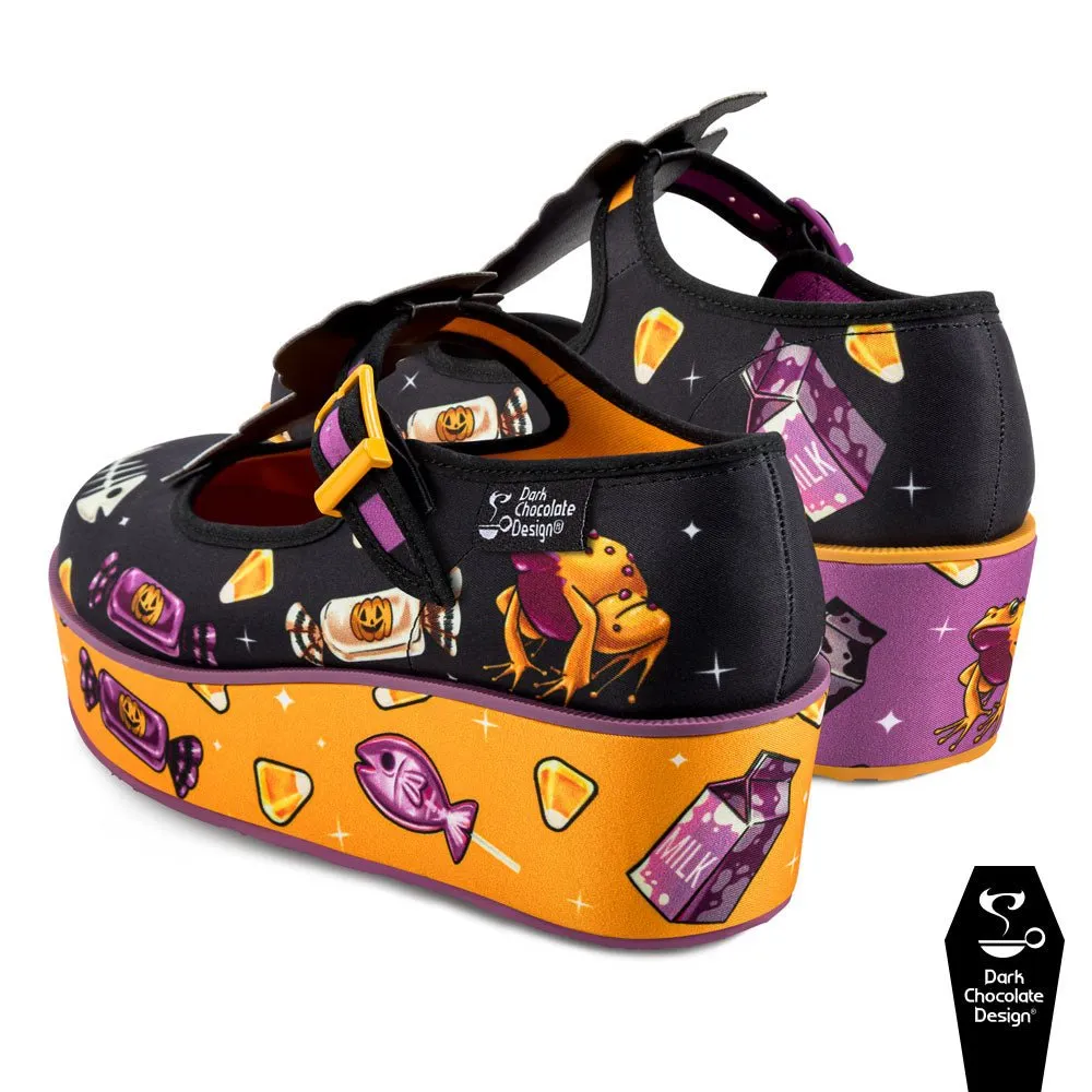 Chocolaticas® TREAT OR KITTENS Women's Mary Jane Platform