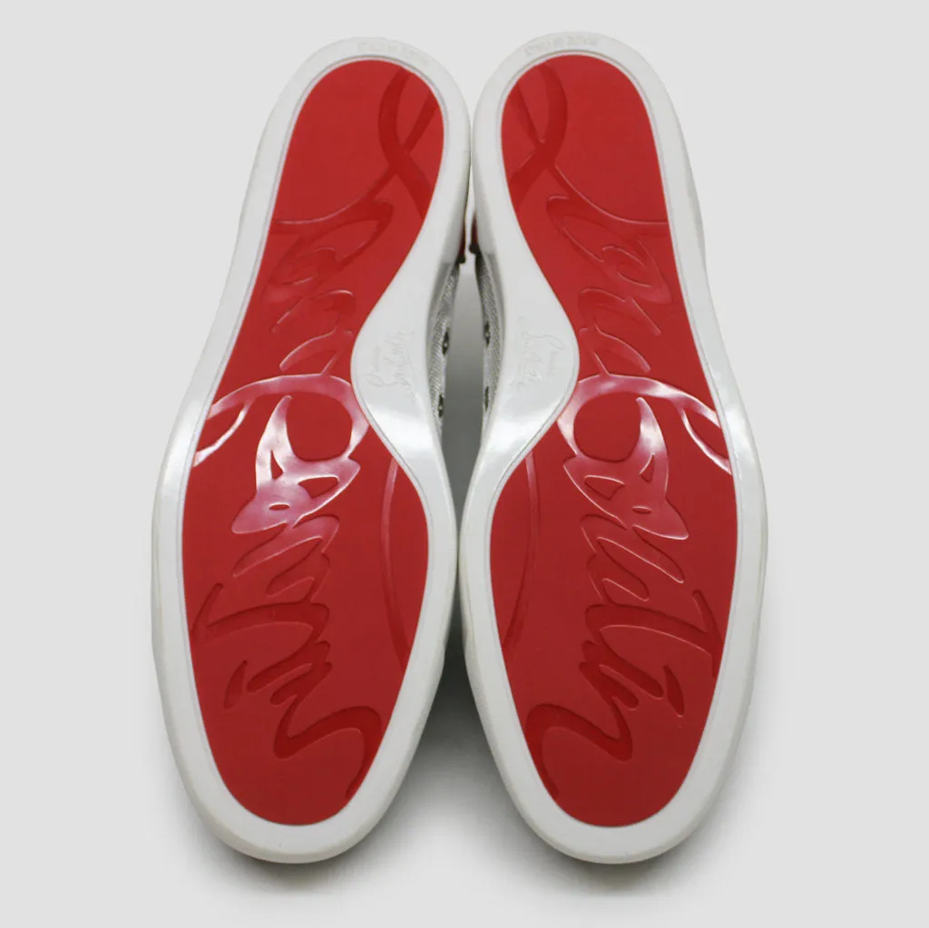 Christian Louboutin Varsilouis 2019 Court Leather Textile Men's Trainers