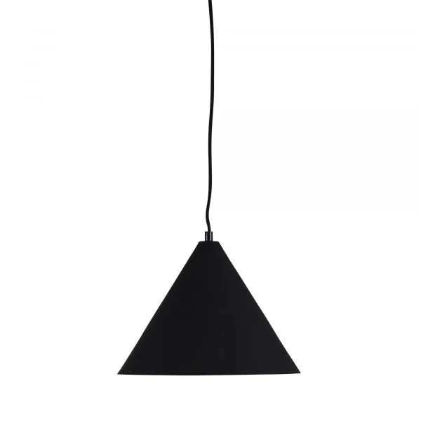 CONIC.28 Stylish Conical Black Pendant