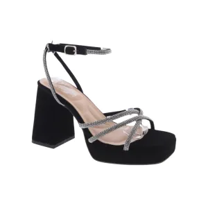 CRYSTAL-4 Black | Sleek Women's Heels