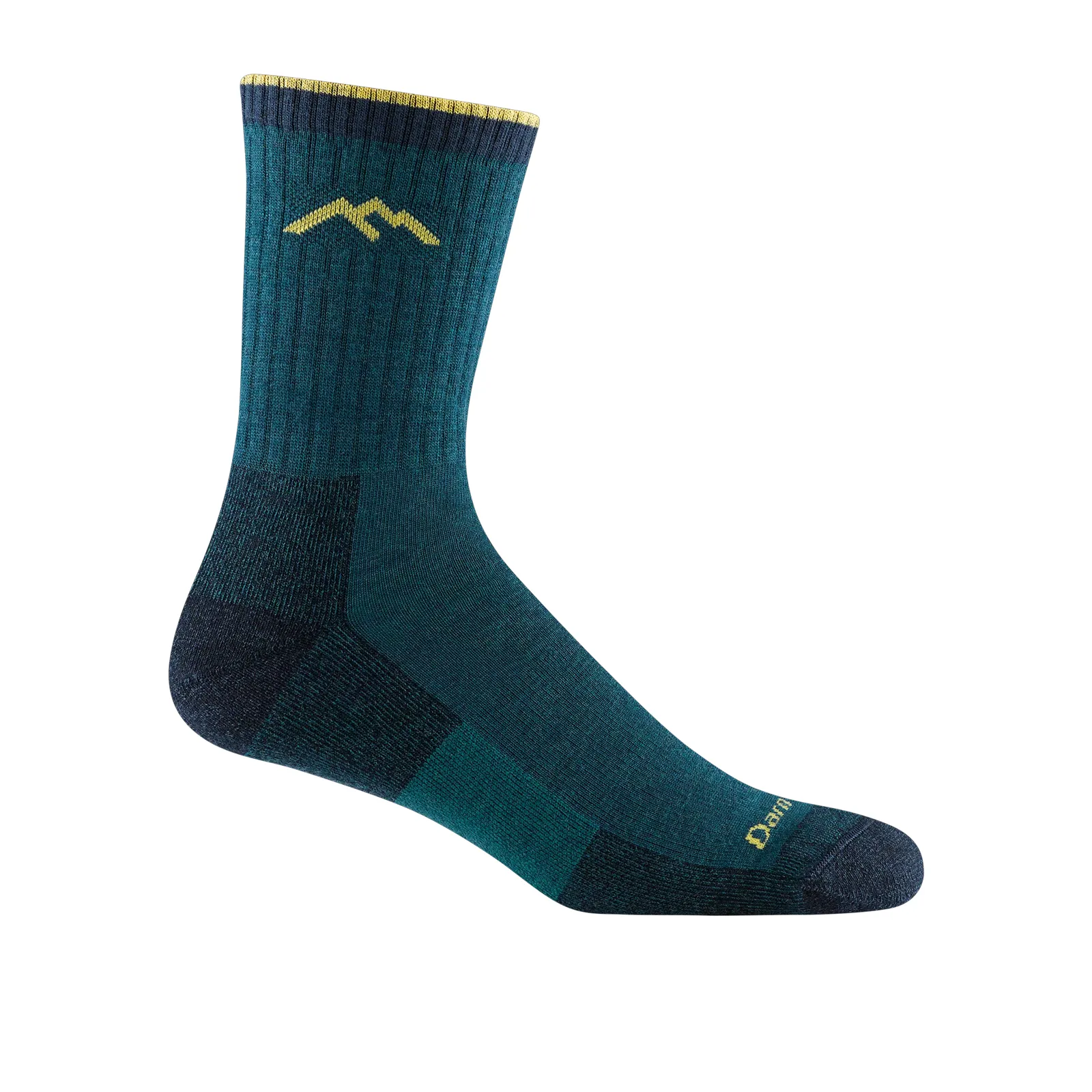 Darn Tough Hiker Midweight Micro Crew Sock with Cushion (Men) - Dark Teal