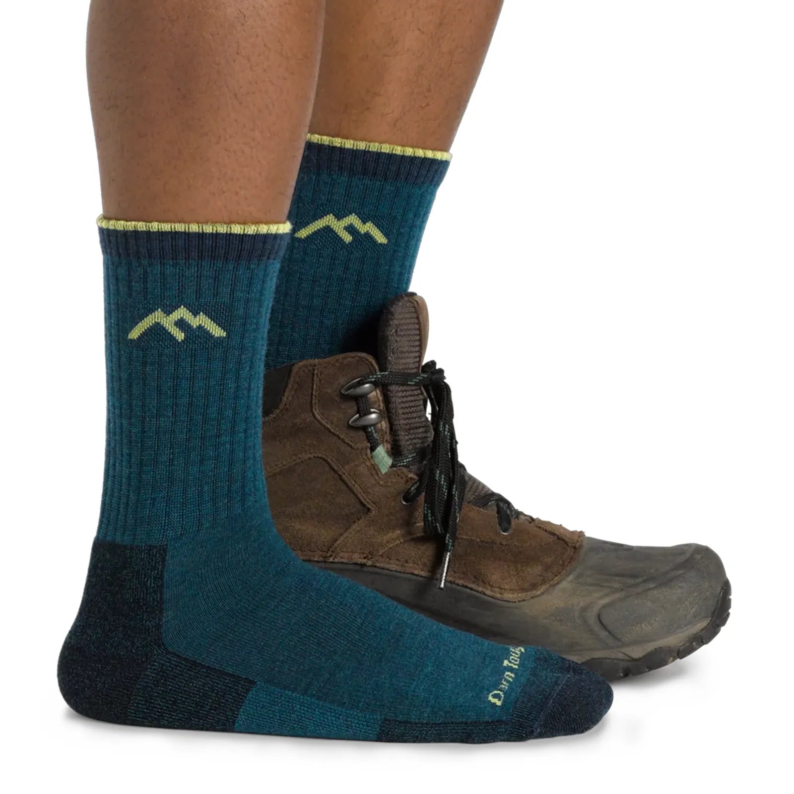 Darn Tough Hiker Midweight Micro Crew Sock with Cushion (Men) - Dark Teal