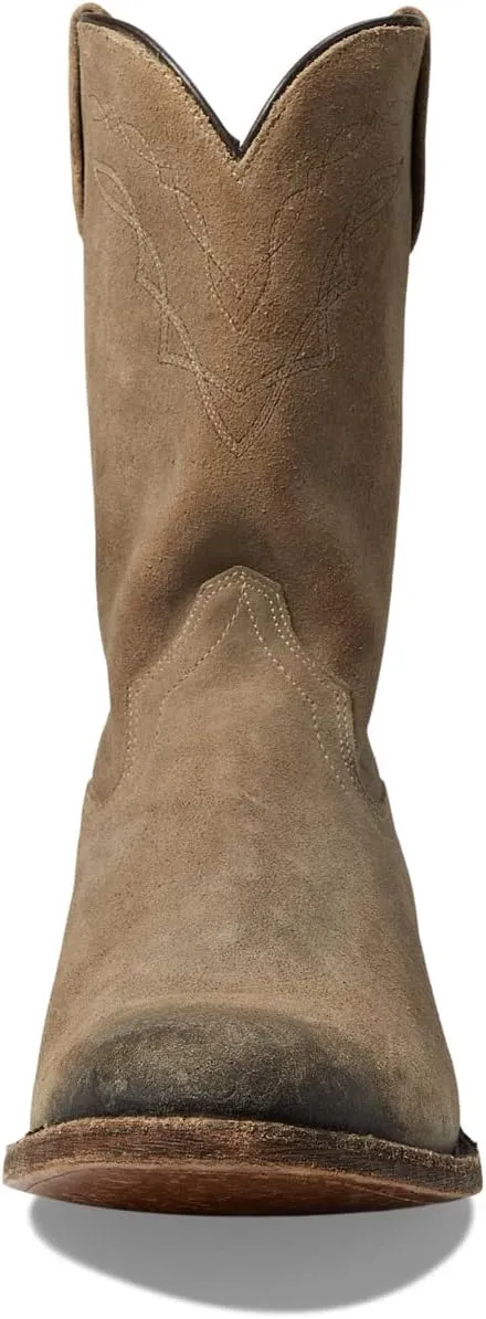 Downtown Western Boots Ariat Cowboy Boot in Burned Gray Roughout