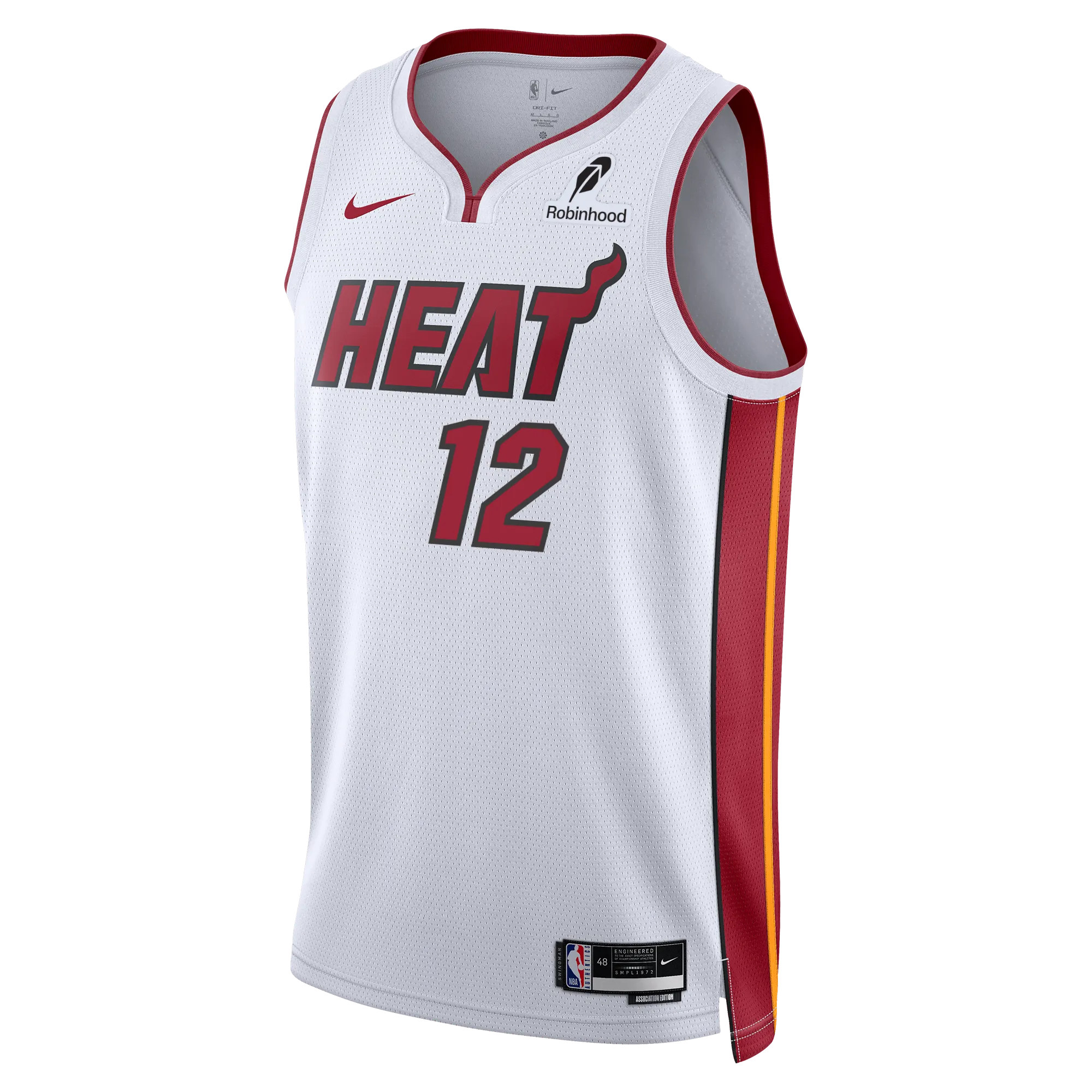 Dru Smith Nike Miami HEAT Association White Swingman Jersey