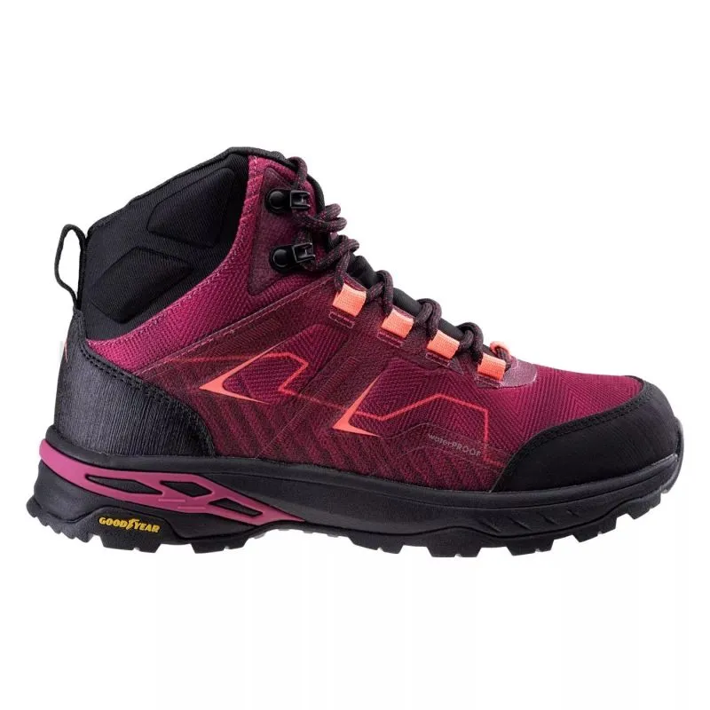 Elbrus Purple Endewa Mid Waterproof Womens Shoes - Purple