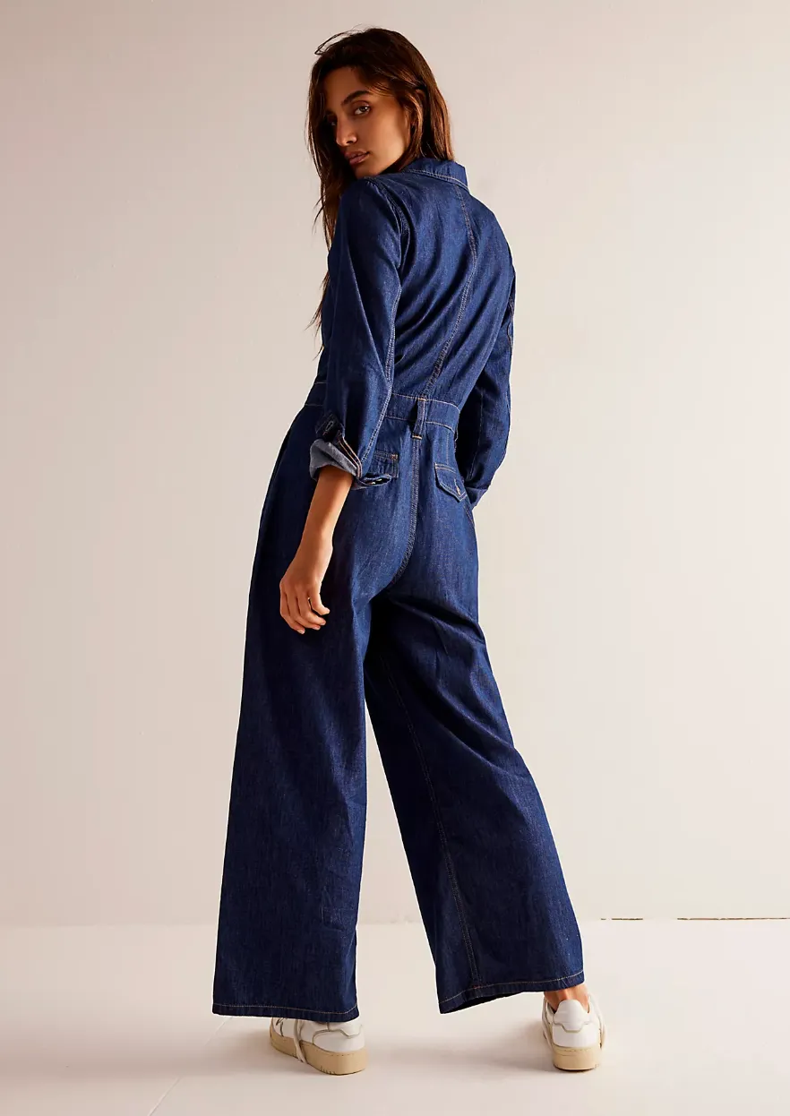 Free People The Franklin Tailored One-Piece- Rinse