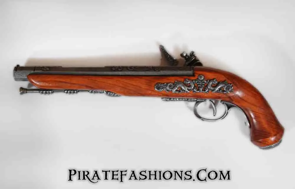 French Flintlock Dueling Pistol (Non-Firing Replica)