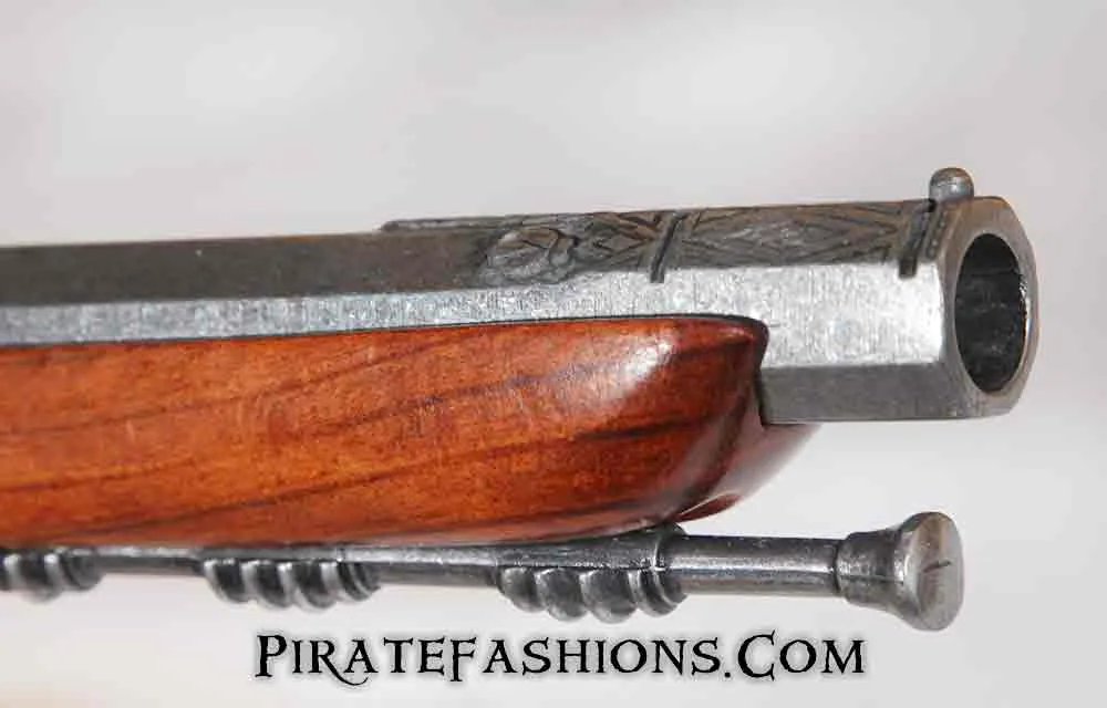 French Flintlock Dueling Pistol (Non-Firing Replica)