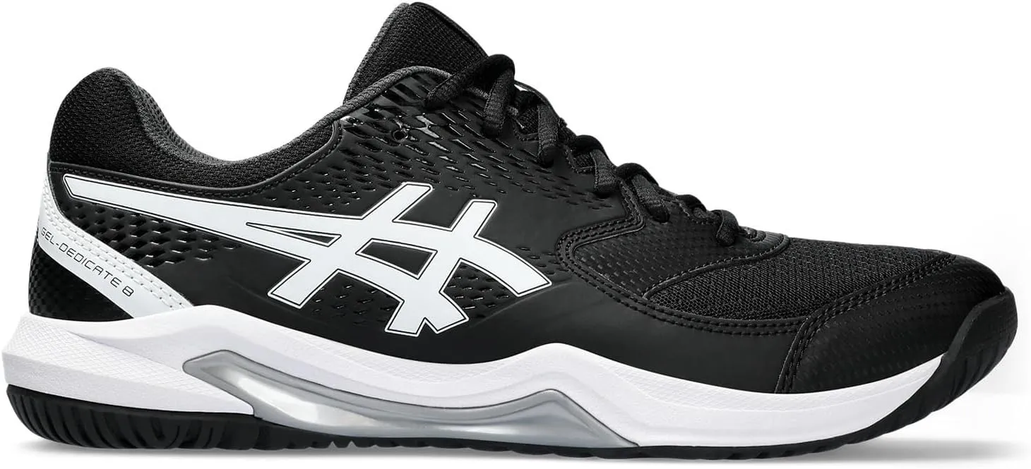 GEL-Dedicate 8 Tennis Shoe ASICS, Black/White