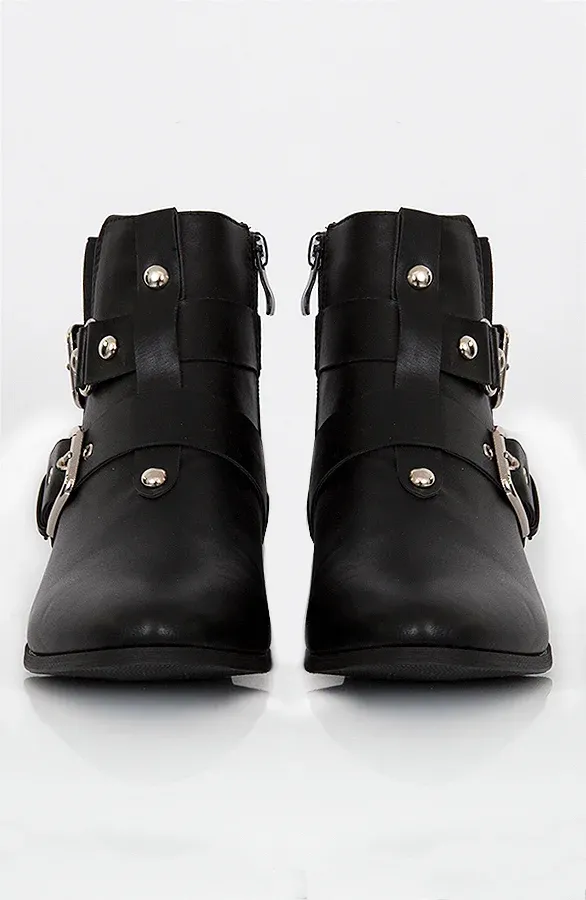 Gesp Boots Zwart