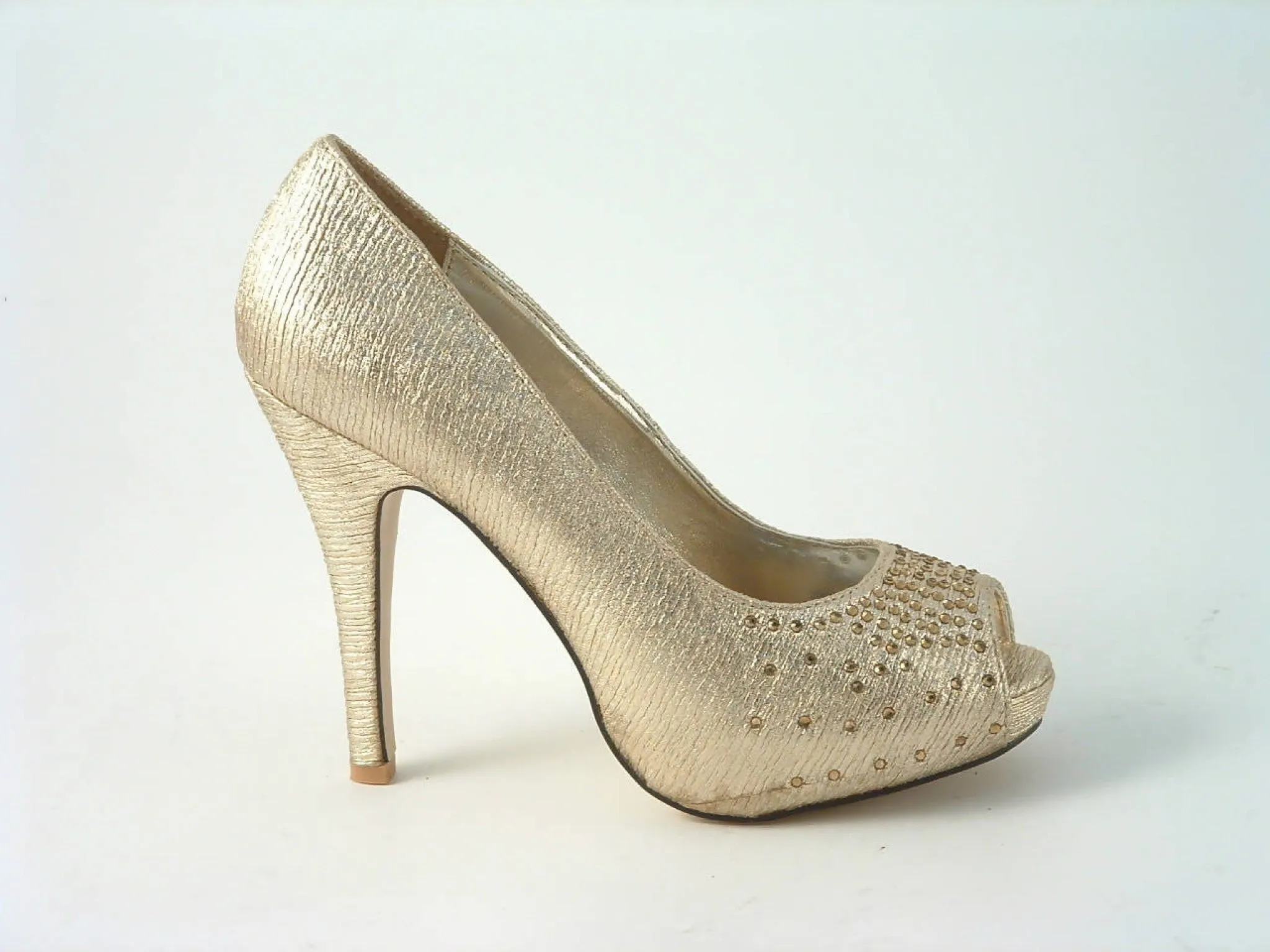 Glitz Shoes Sabatiné Sparkle Peep-toe Shoes